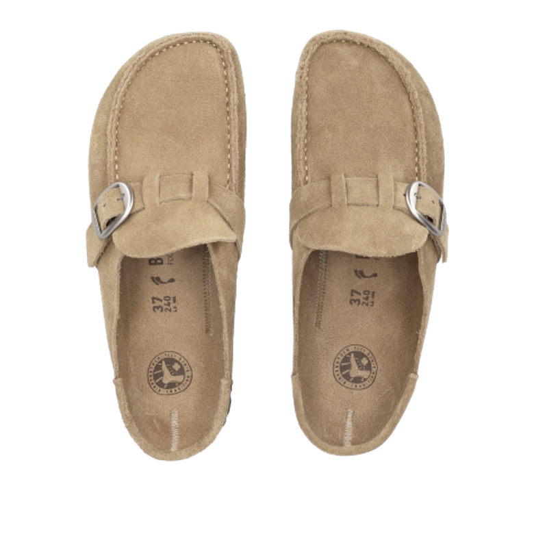 Birkenstock 1019490 BUCKLEY SUEDE LEATHER Sandaletten in braun