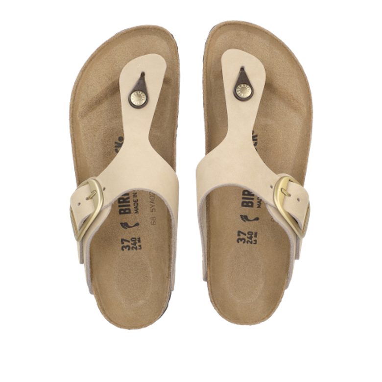 Birkenstock GIZEH BIG BUCKLE  Sandaletten in braun