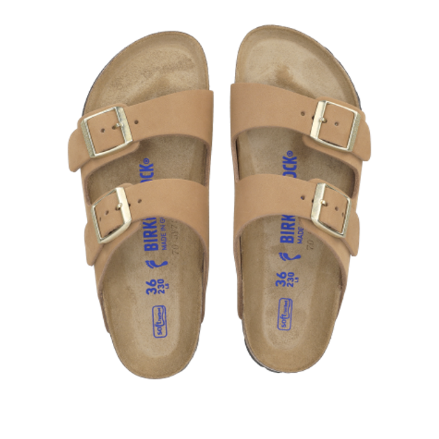 Birkenstock 1032086 ARIZONA SOFT FOOTBED Sandaletten in braun