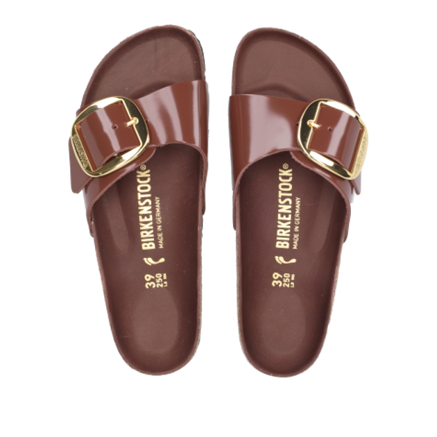 Birkenstock 1022568 MADRID BIG BUCKLE Sandaletten in braun