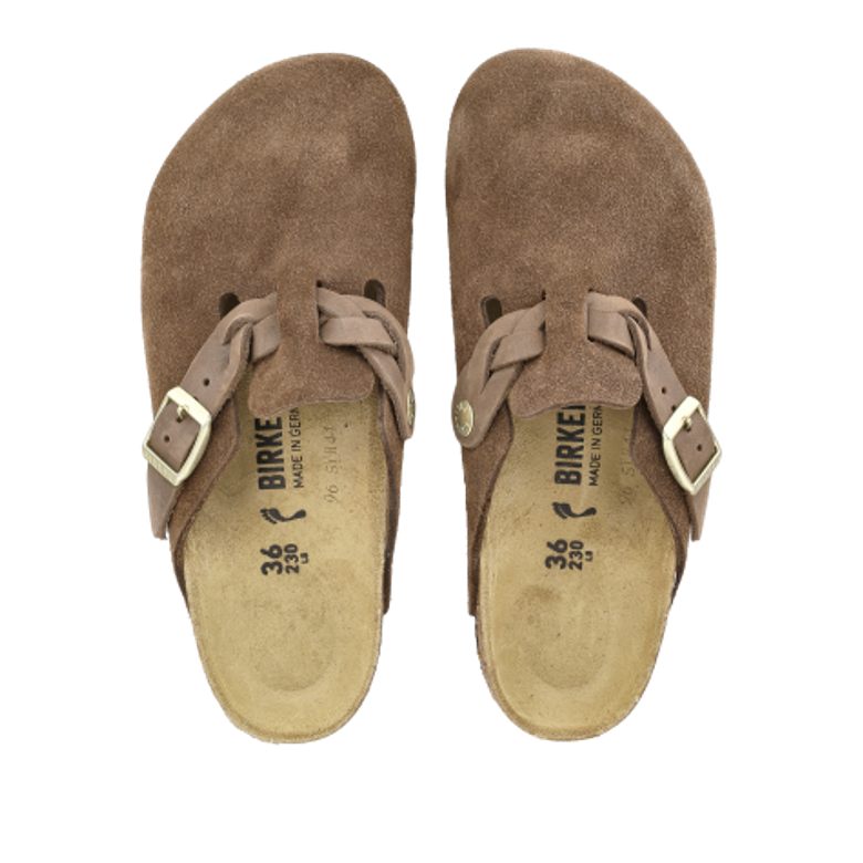 Birkenstock 1031716 BOSTON BRAIDED Sandaletten in braun