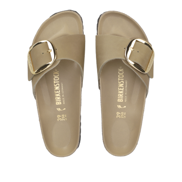 Birkenstock 1030467 MADRID BIG BUCKLE Sandaletten in beige