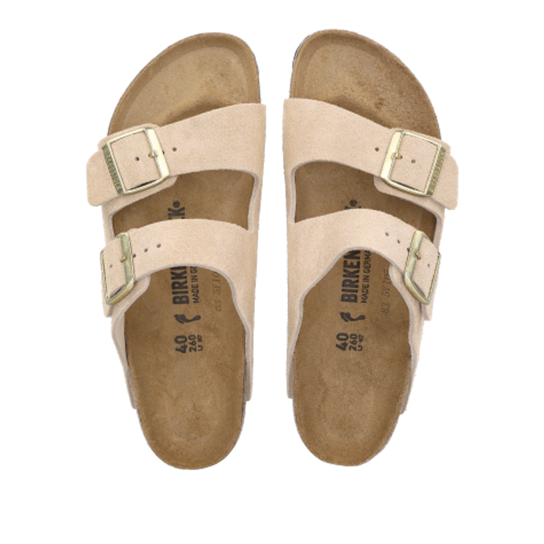 Birkenstock 1029260 ARIZONA SUEDE LEATHER Sandaletten in beige