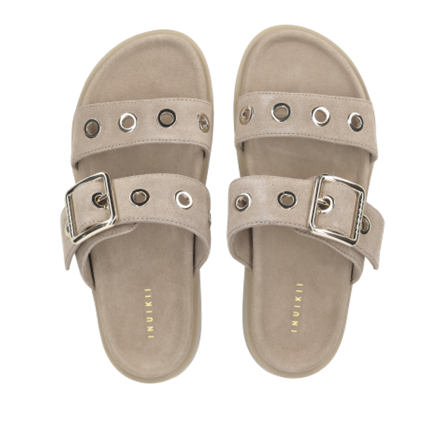 INUIKII 1004.003.0631.250 TILDA BUCKLE Sandaletten in beige