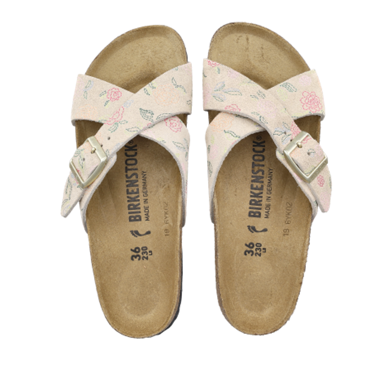 Birkenstock 1031687 SIENA SUEDE Sandaletten in beige