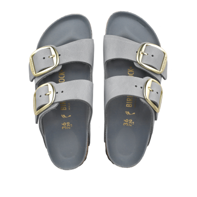 Birkenstock 1032071 ARIZONA BIG BUCKLE Sandaletten in grau