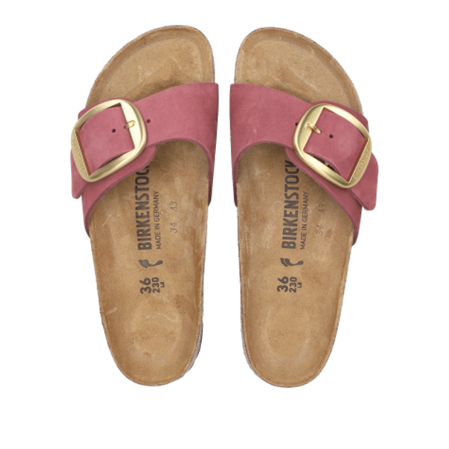 Birkenstock MADRID BIG BUCKLE Sandaletten in lila