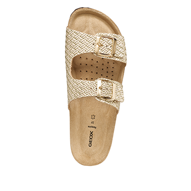 GEOX BRIONIA Sandaletten in gold