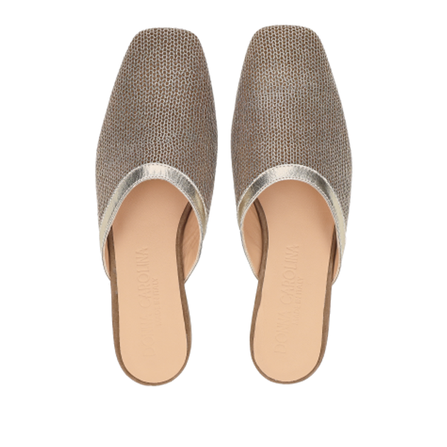 Donna Carolina ALGI PALM 57.475.448-001 Sandaletten in gold