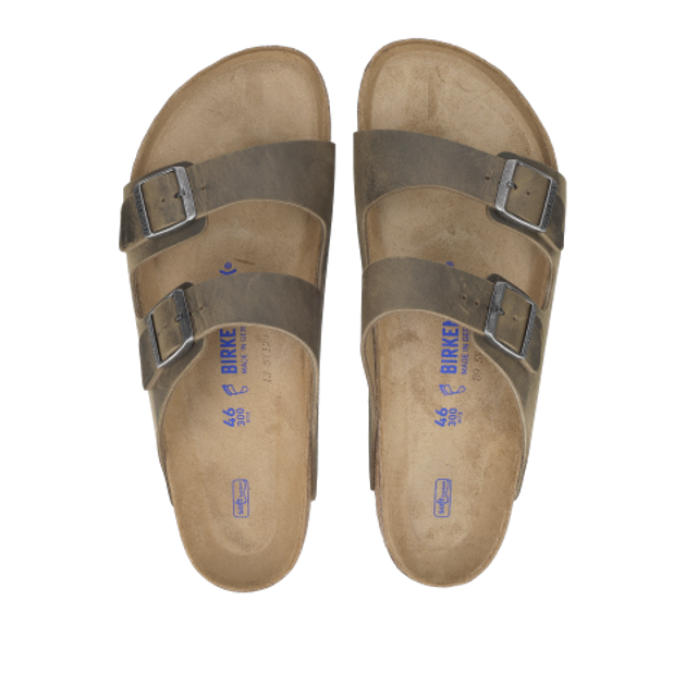 Birkenstock 1019313 ARIZONA SOFT FOOTBED Sandaletten in grün