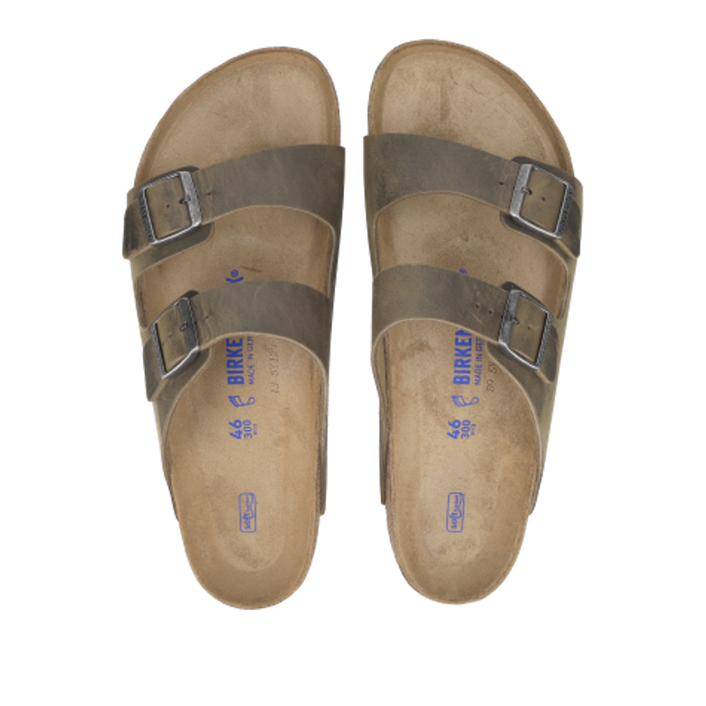 Birkenstock 1019313 ARIZONA SOFT FOOTBED Sandaletten in grün