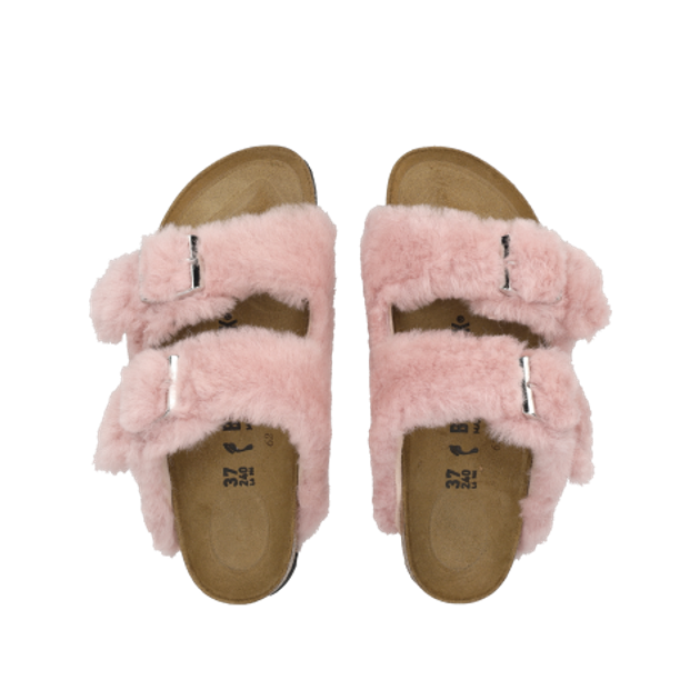Birkenstock 1030274 ARIZONA SHEARLING RIVET Hausschuhe in rose