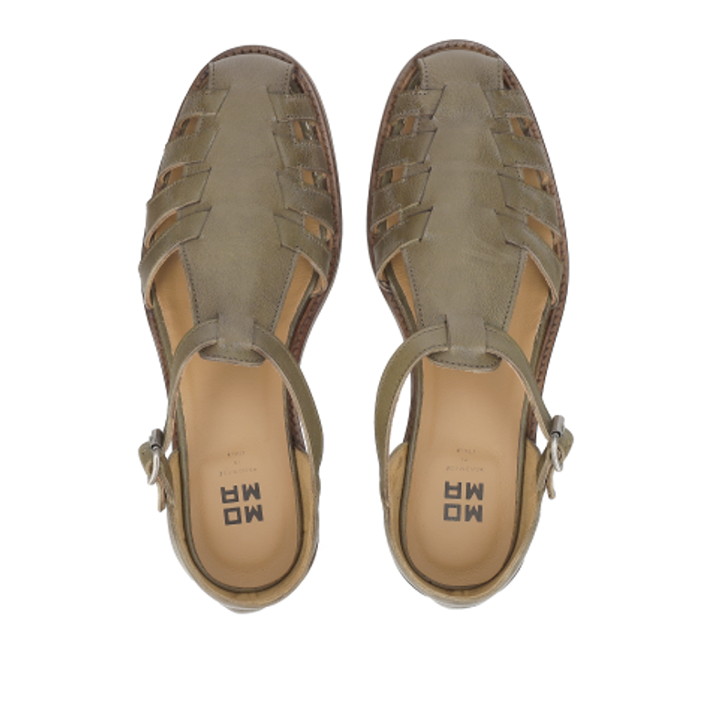 Moma 38603G-KU ARMY Sandaletten in grün