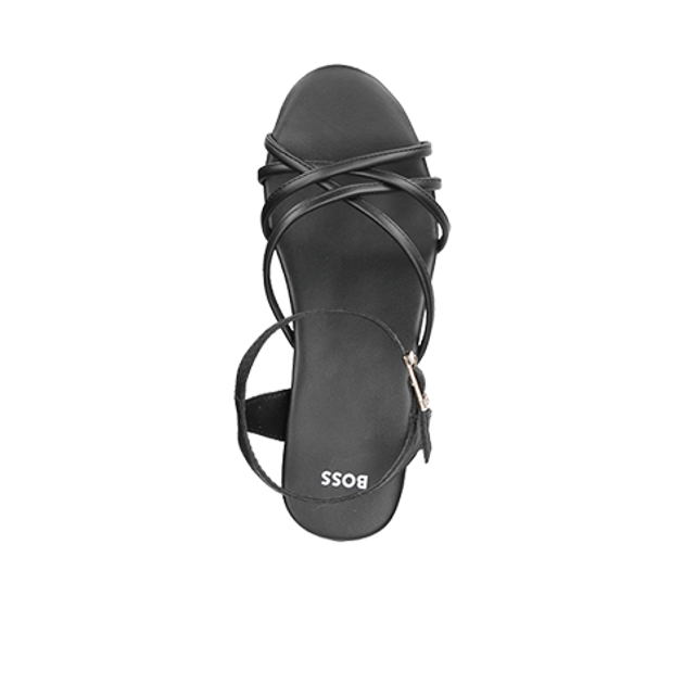 Boss CATE WEDGE SANDAL Sandaletten in schwarz