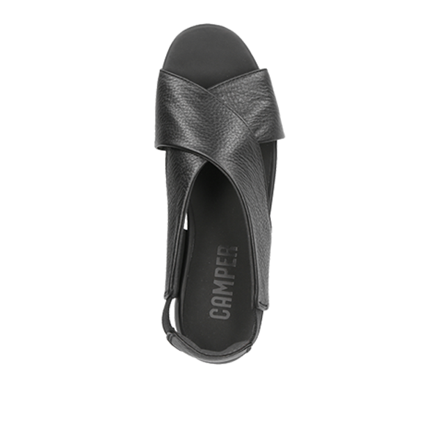 Camper Balloon Sandaletten in schwarz