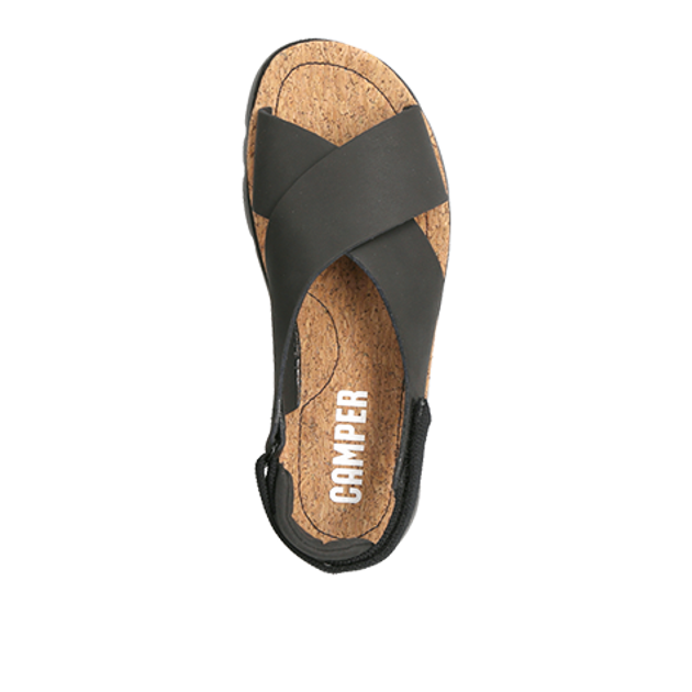 Camper Oruga Sandaletten in schwarz