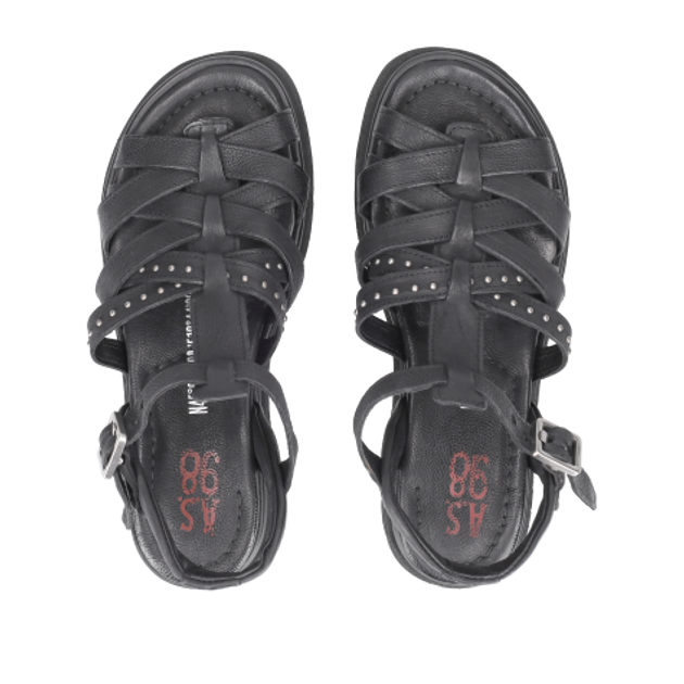 A.S.98 B60006 NERO Sandaletten in schwarz