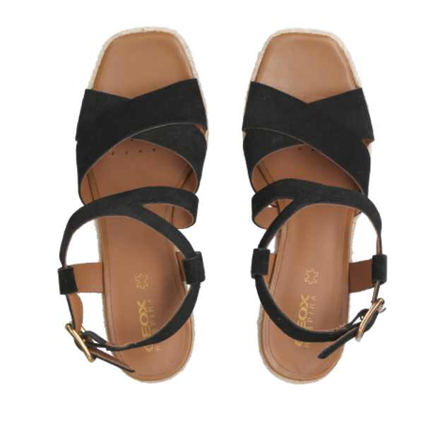 GEOX PANAREA Sandaletten in schwarz