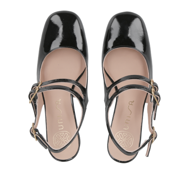 Unisa MILUCA_PA BLACK Sandaletten in schwarz