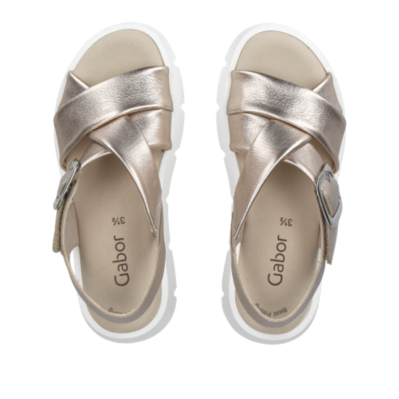 Gabor 44.752.62 Sandaletten in metallic