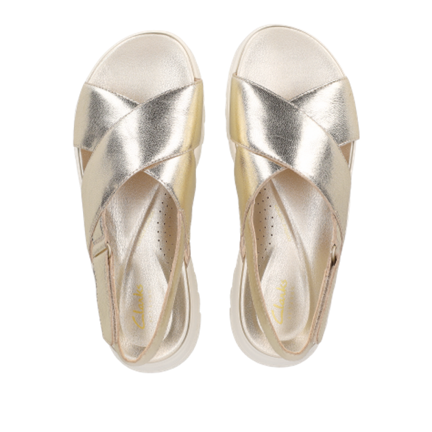 Clarks DashLite Wish 26185882 4 Sandaletten in gold