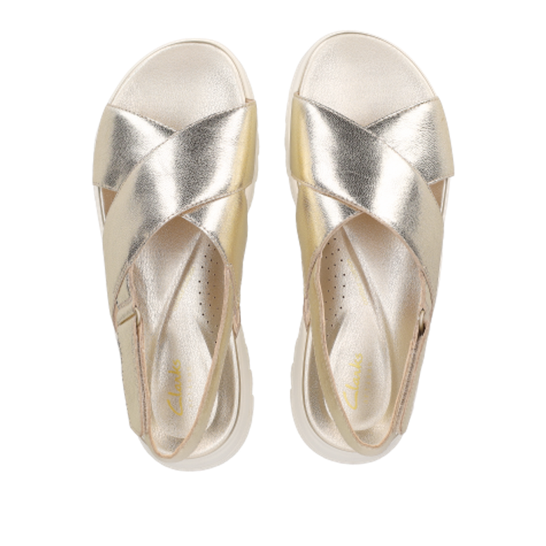 Clarks DashLite Wish 26185882 4 Sandaletten in gold