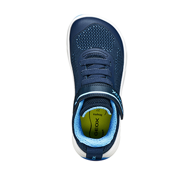 GEOX FOOT-RUN Sneaker in blau