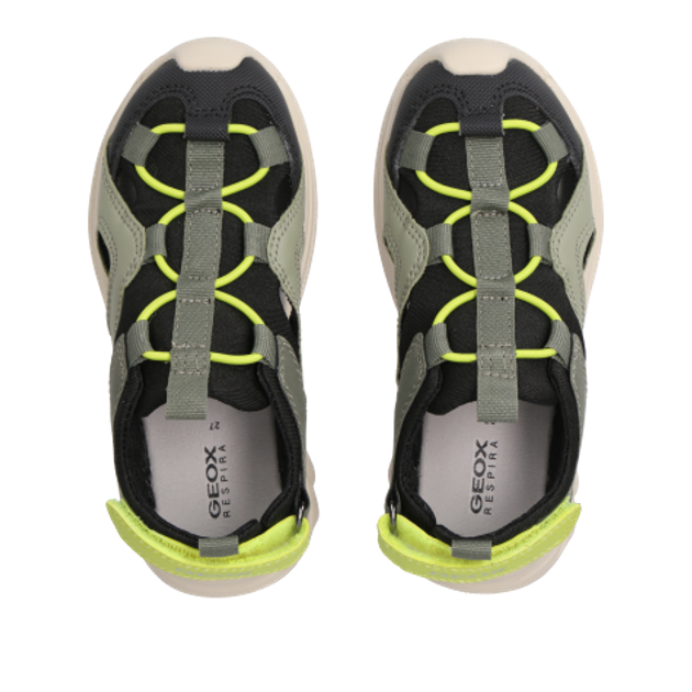 GEOX AIRADYUM Sandalen in grün