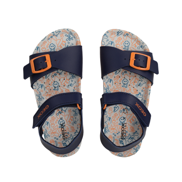 GEOX GHITA Sandalen in blau