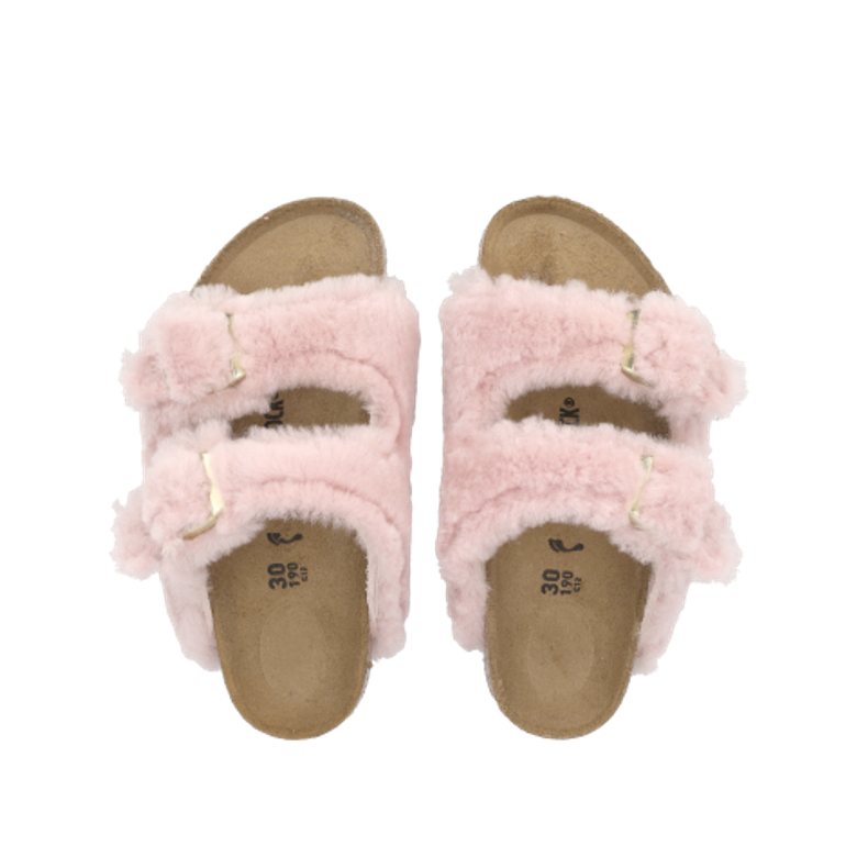 Birkenstock 1030413 ARIZONA SHEARLING RIVET Hausschuhe in rose
