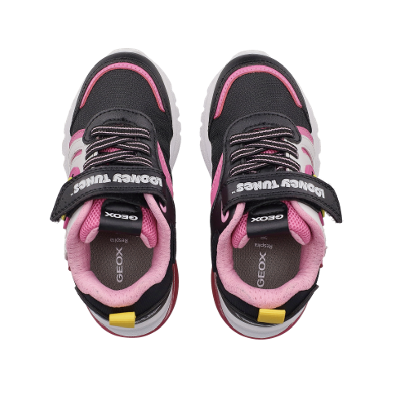 GEOX CIBERDRON Sneaker in schwarz