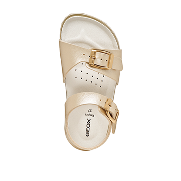 GEOX ADRIEL Sandalen in gold