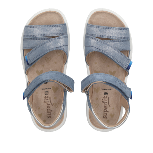 Superfit SPARKLE Sandalen in blau