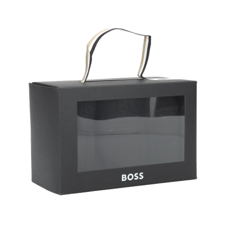 Boss Trunk 3P Logo Trio G Unterwäsche in schwarz