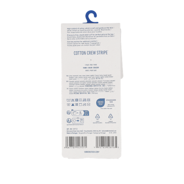 Birkenstock 1029752 COTTON TENNIS SOCKS  in weiß