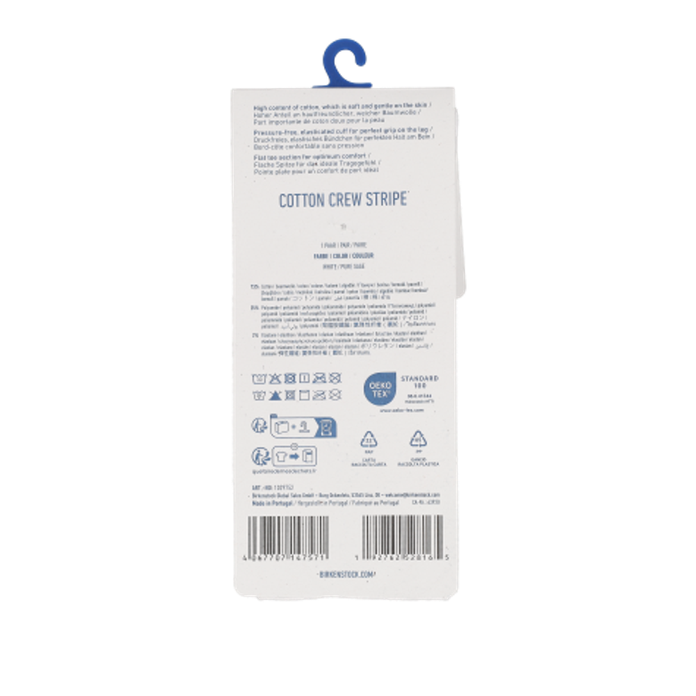 Birkenstock 1029752 COTTON TENNIS SOCKS  in weiß