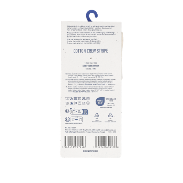 Birkenstock 1026209 COTTON TENNIS SOCKS  in beige