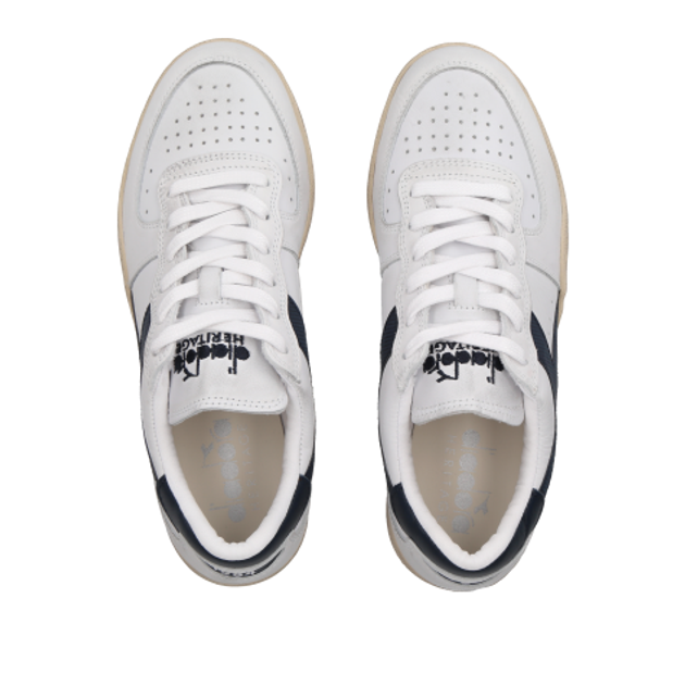 Diadora 201.179043 C4656 MI BASKET LOW USED Sneaker in weiß