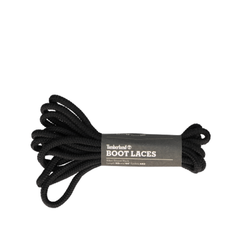 Timberland A1FQR 001 Laces 112 cm 44“ Schnürsenkel in schwarz