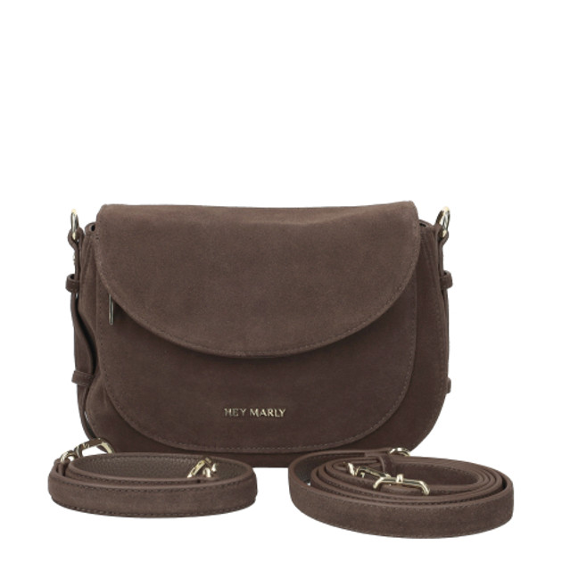 Hey Marly HM60-2525-S BIG SISTER SUEDE Taschen in braun