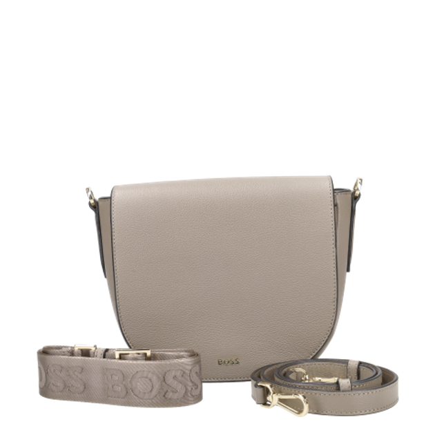 Boss Alyce Flap Crossbody Taschen in grau