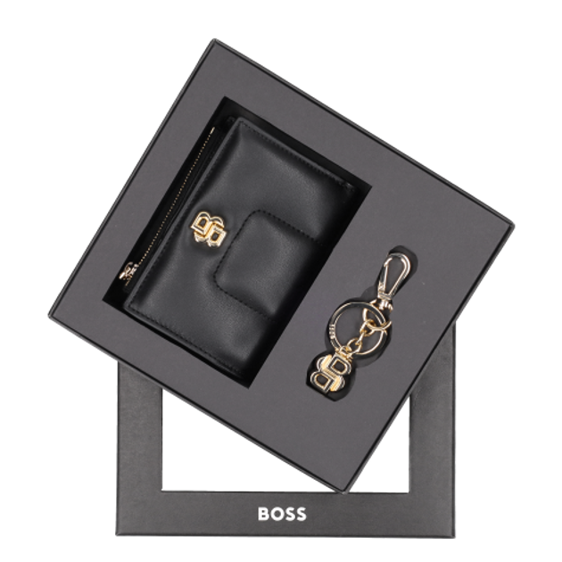 Boss B_ICON Krng S Wallet Geldbeutel in schwarz
