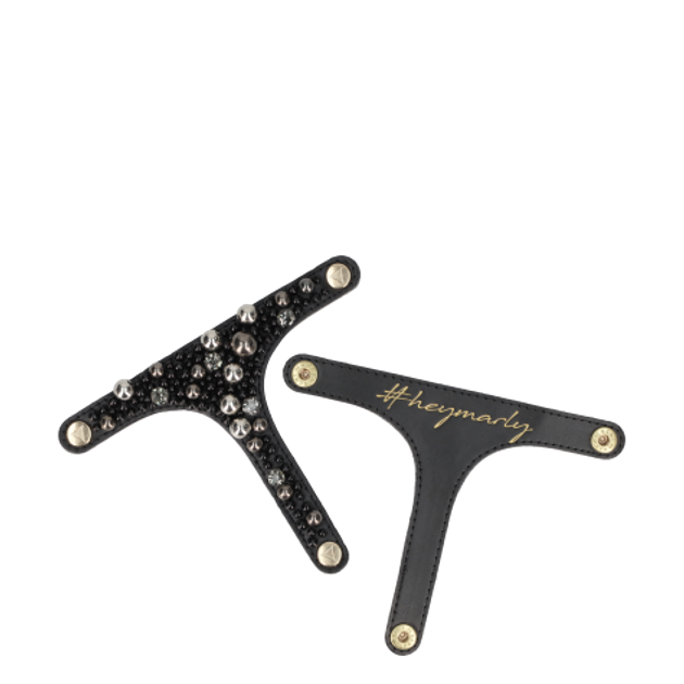 Hey Marly PRECIOUS PEARL Schuh Accessoires in schwarz