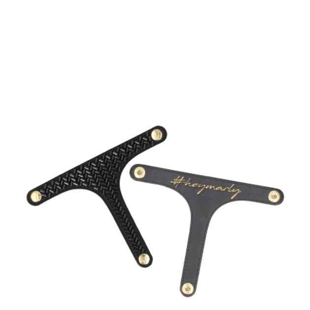 Hey Marly METALLIC BEADS Schuh Accessoires in schwarz