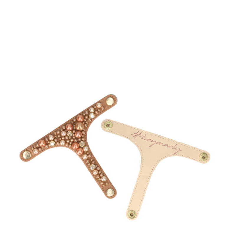 Hey Marly PRECIOUS PEARL Schuh Accessoires in braun