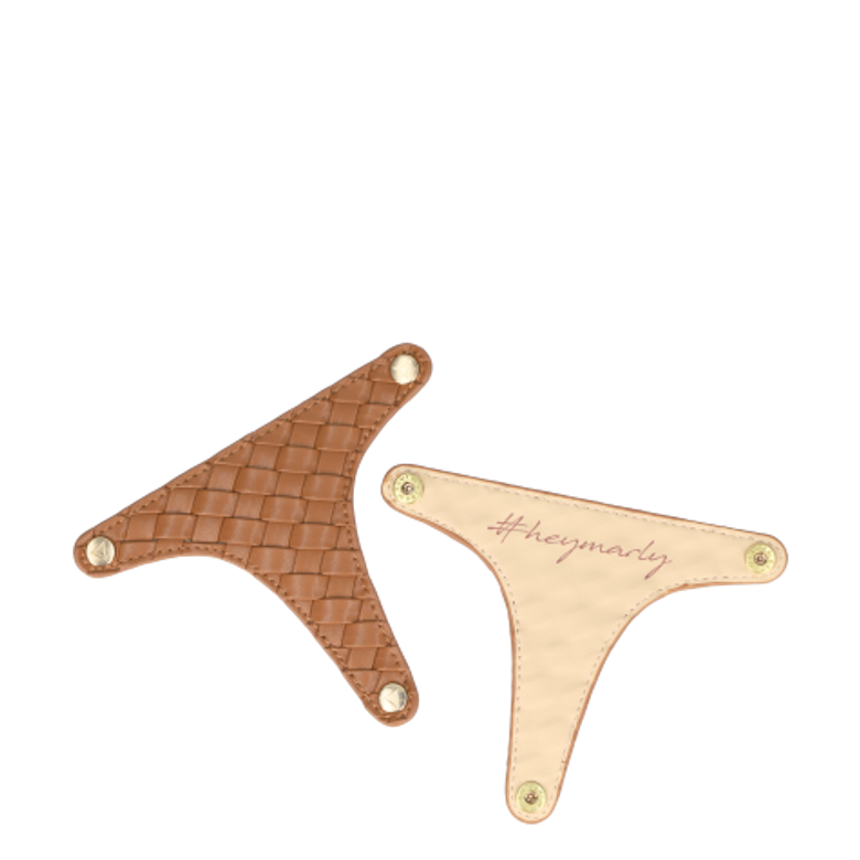 Hey Marly TOPPING URBAN TWIST Schuh Accessoires in braun