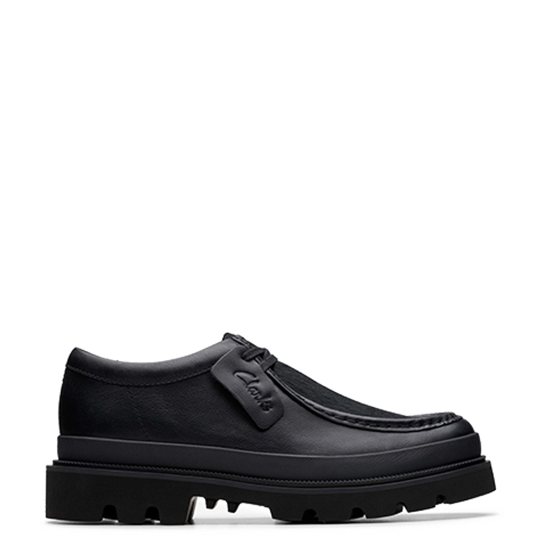 Clarks Badell Seam 26183896 7 Schnürschuhe in schwarz