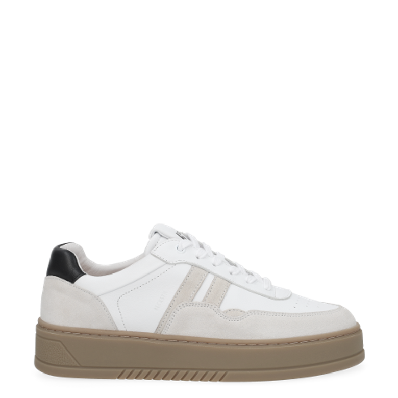 Blackstone FG622 WHITE BLACK Schnürschuhe in weiß