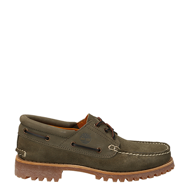 Timberland A2AA3 Authentics 3 Eye Classic Lug Schnürschuhe in grün