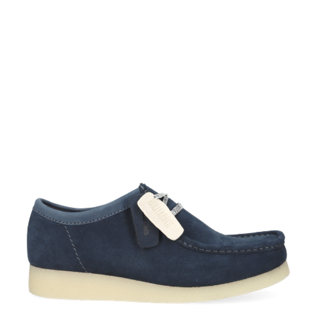 Clarks WallabeeEVO 26180127 7 Schnürschuhe in blau